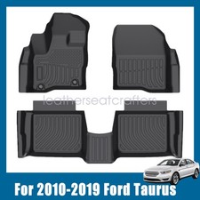 For 2010-2019 Ford Taurus Se Sel Sho Sedan Floor Mats Liners Tpe All Weather 3