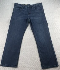 TK Axel Jeans Men's 36x32 Slim Boot Denim Dark Wash Blue Casual