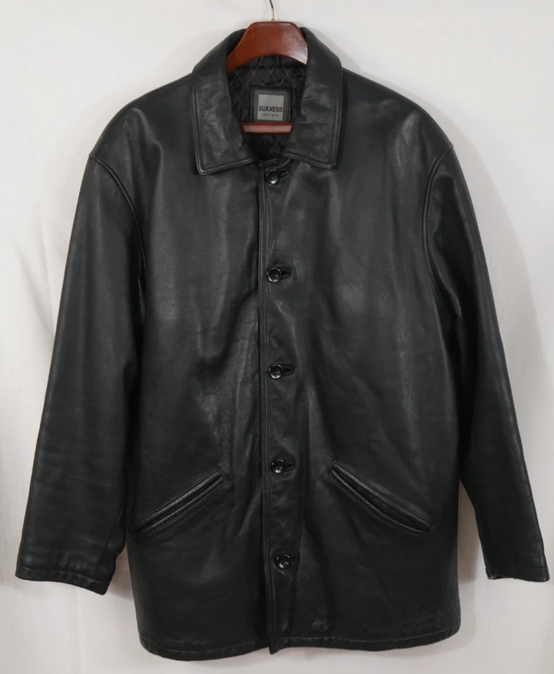 Herren SUXXESS The Original 100% ECHTES LEDER Luxus Lederjacke Größe DE 54 TOP! - Bild 4 von 4