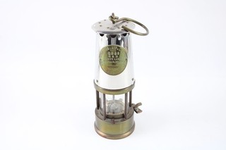 Miners Protector Lamp & Lighting Brass Type GR6S Eccles Untested