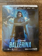 Ballerina w. Steelbook 4K UHD Blu-ray, 2025, EU Import, Region Free NEW