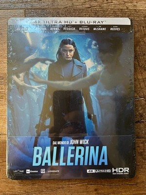 Ballerina w. Steelbook (4K UHD + Blu-ray, 2025, EU Import, Region Free) *NEW*