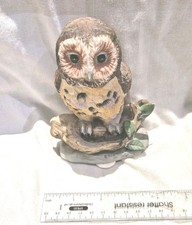Ceramic figurine of a Tawny Owl.