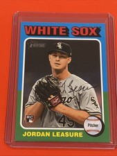 2024 Topps Heritage Jordan Leasure RC High Number SP Card #716 White Sox
