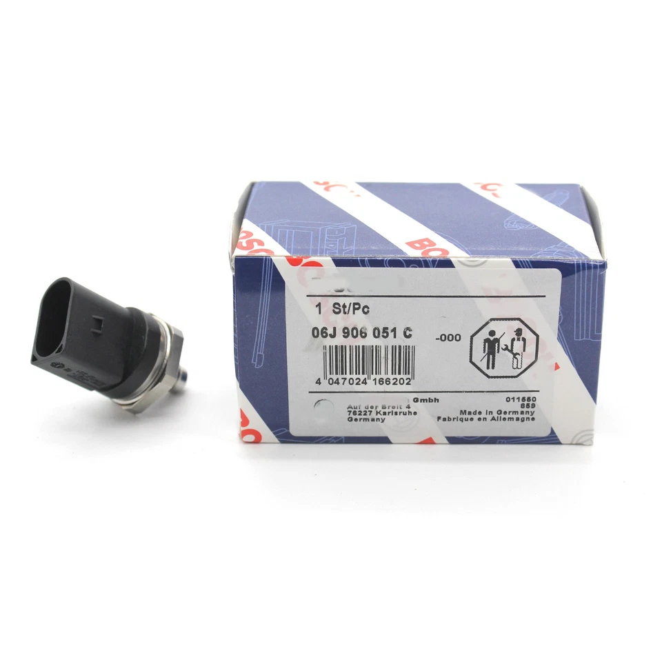 For VW Audi 2.0T FSI 3.2L 4.2L Engines 06J906051C Pressure Fuel Sensor OEM Foto 3 de 4