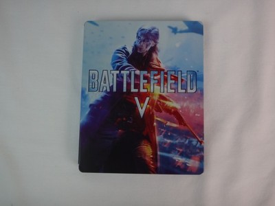 Battlefield V 5 Steelbook NO DISC CASE ONLY PlayStation Xbox Pc Limited Edition