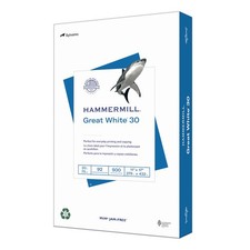 Printer Paper, Great White 30 Recycled Paper, 11 x 17 - 1 Ream 500 Sheets ...