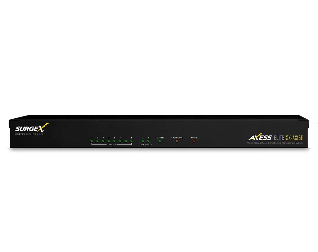 SurgeX SX-AX15E Axess Elite Surge Eliminator and Power Condi