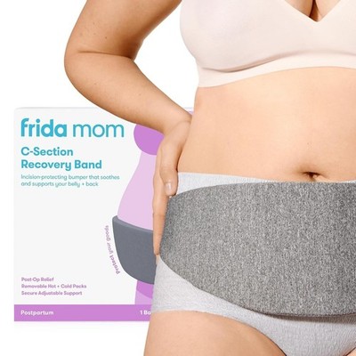 Frida Mom C-Section Hot & Cold Therapy Belly Binder, C-Section Recovery Band