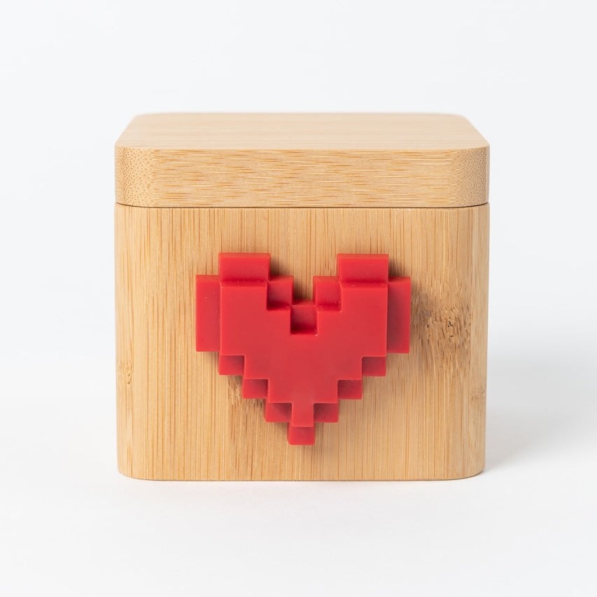 Lovebox Spinning Heart Messenger LB002 Digital Picture Box Long Distance Messagi