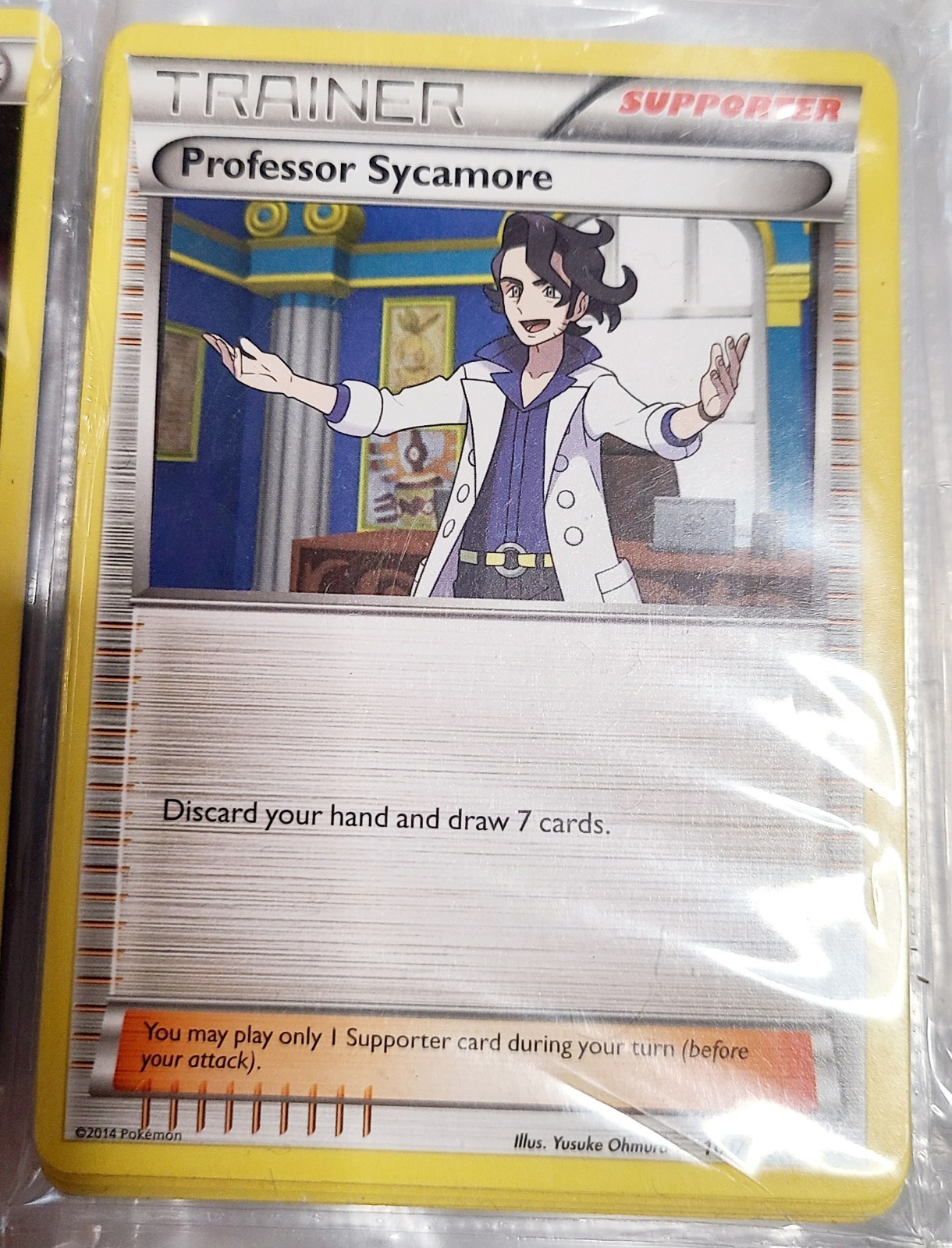 (MINT) Pokémon Professor Sycamore #101 Phantom Forces