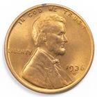 1936-D Lincoln Cent Gem BU Uncirculated