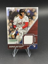 2025 Topps Series 1 - Roman Anthony - Major League Relic - Game Worn - Red Sox
