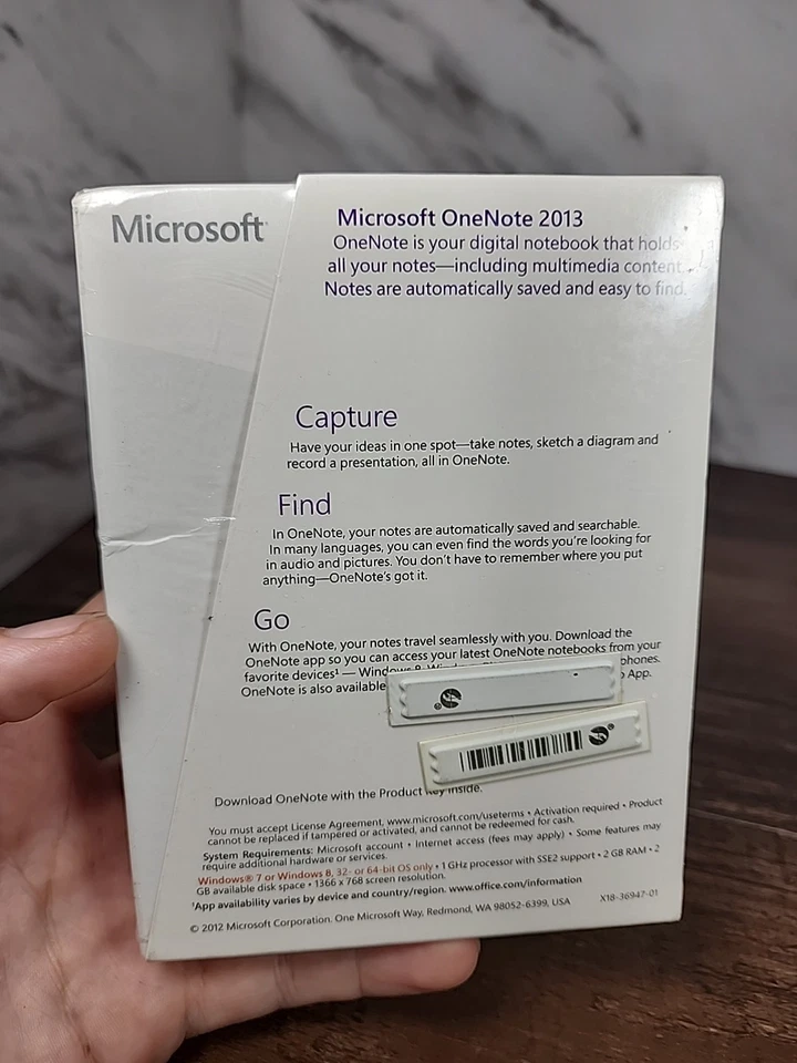 ☆LOOK☆~Microsoft Office 2013 OneNote~Product Key 🔑 Inside -NoDisc☆~New Sealed☆ - Image 2 of 4