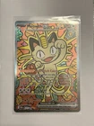 Pokémon TCG Meowth 121/088 Special Illustration Rare Perfect Order PSA Contender