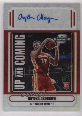 2020-21 Contenders Optic Up and Coming 7/99 Onyeka Okongwu Rookie Auto RC 3e0