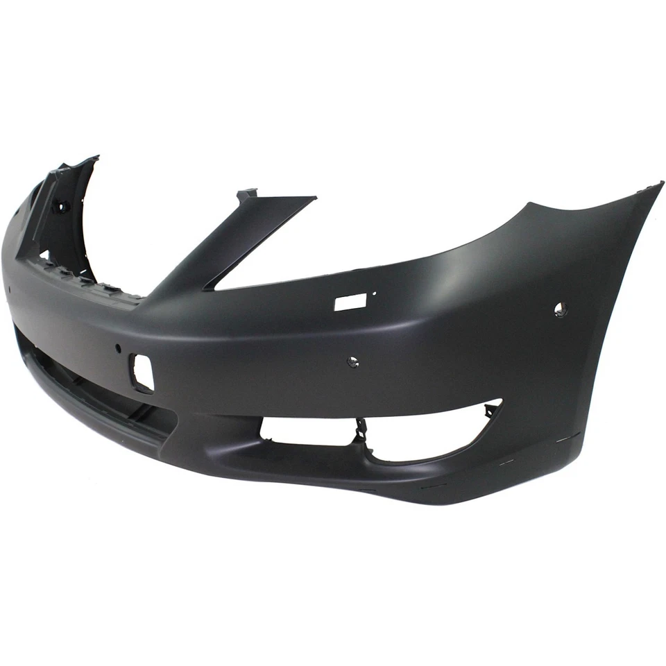 Front Bumper Cover For 2010-2012 Lexus LS460 Base L Primed With Fog Lamp Holes - Image 2 of 4
