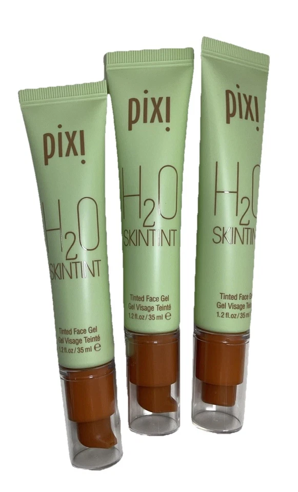 Lot Of 3 Pixi By Petra H2O Skintint Tinted Face Gel *CINNAMON 1.2 Fl Oz, As PICT - Image 2 of 4