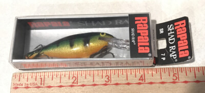 Rapala SR7CW 2-3/4" Shad Rap 3/16 Oz Crawdad