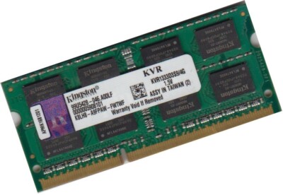Kingston 4Gb Notebook DDR3 Speicher 1333 Mhz KVR1333D3S9/4G SoDimm 204Pin 1,5V