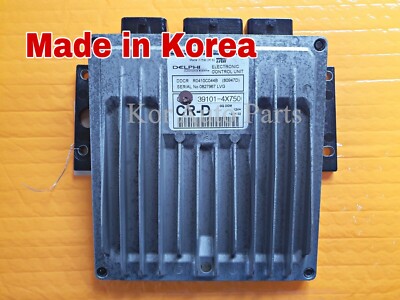 Hyundai Terracan 2.9 Crdi 39101-4X750 For Engine control unit ECU 2004-2006
