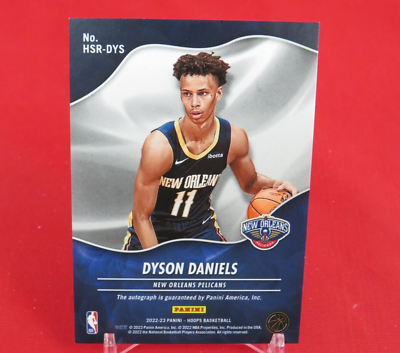 Dyson Daniels Hot Signatures Rookie AUTO 2022-23 Panini NBA Hoops