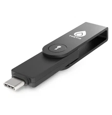 Thetis Pro-C FIDO2 Security Key Passkey, via Connect USB-C, NFC, TOTP / HOTP