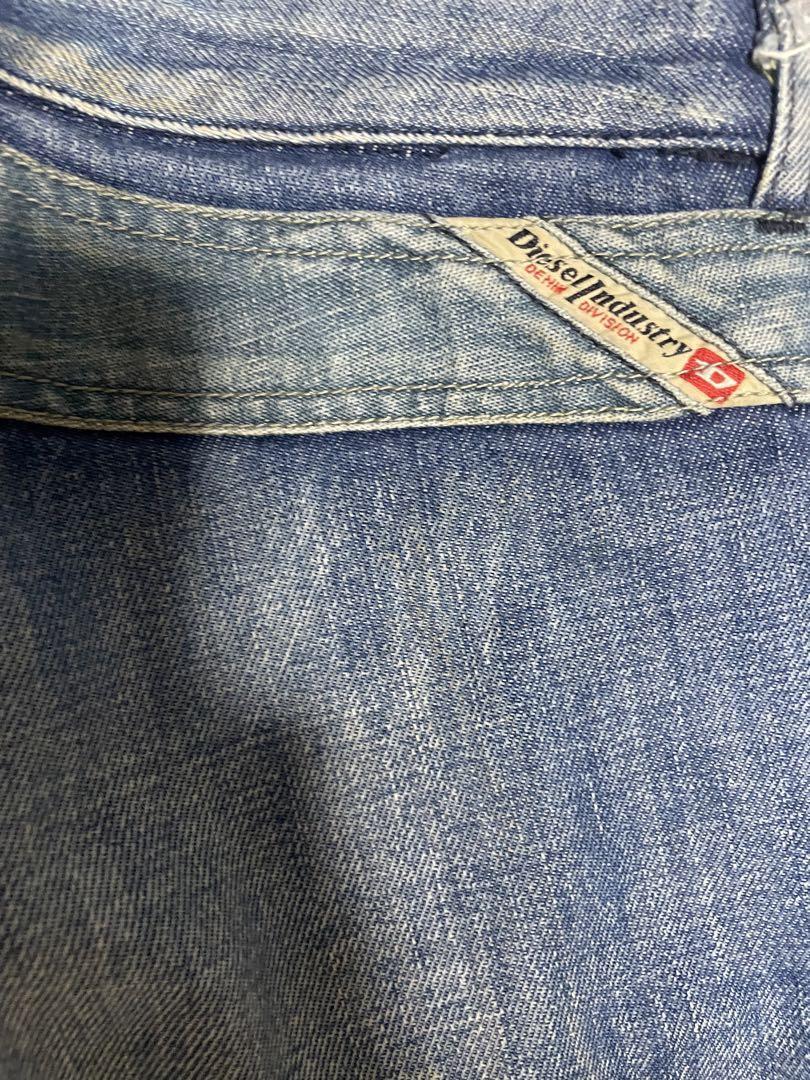 Diesel Women M Vintage Flare Denim Grunge 00S Y2K Luxury Diesel Women M Vintage Flare Denim Grunge 00S Y2K Luxury