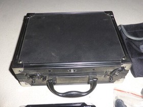 BLACK SONY PLAYSTATION PORTABLE PSP-2001 SYSTEM W EARBUDS CHARGER HARD CASE