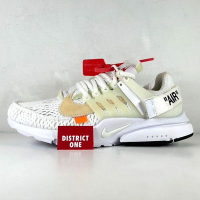 Off White x Nike Air Presto White 2018 - Size 9 - AA3830 100