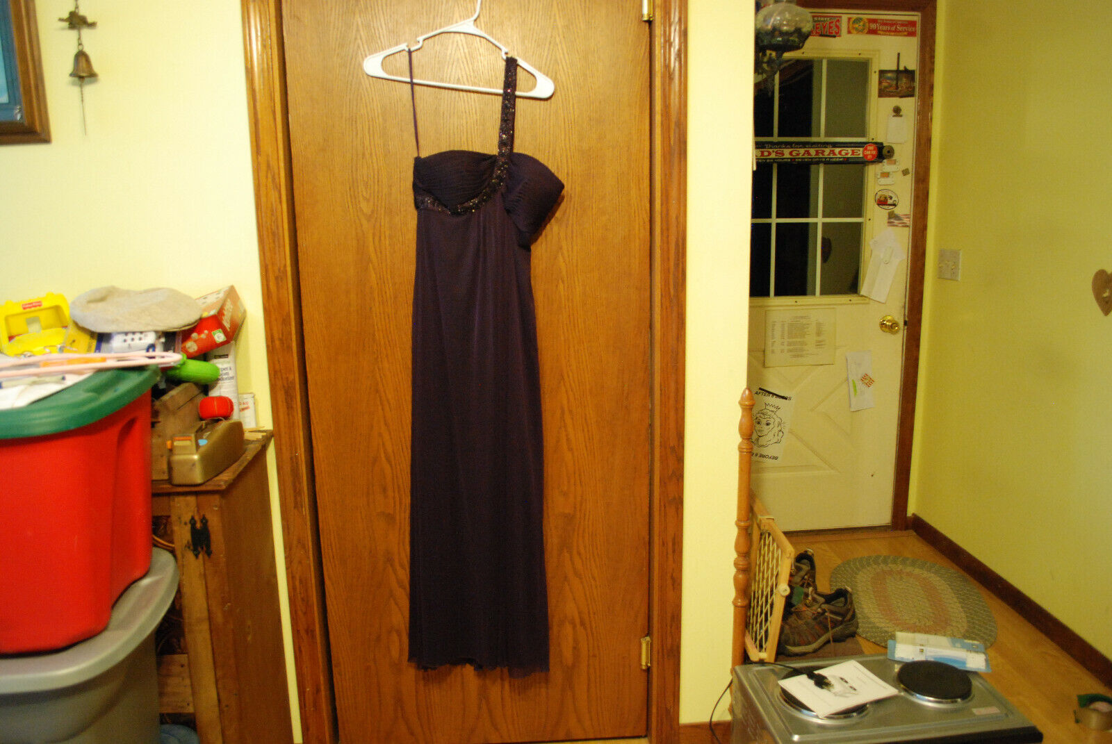 Cache Formal Dress, DARK PURPLE , Size: 10 - image 1