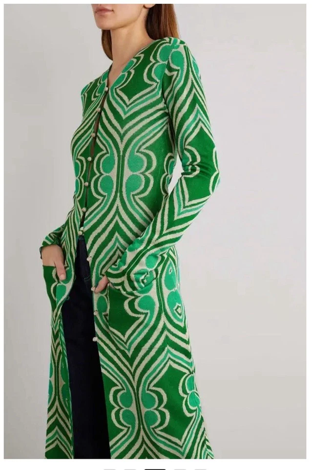 Cárdigan tejido jacquard Etro como nuevo IT40 Foto 3 de 4