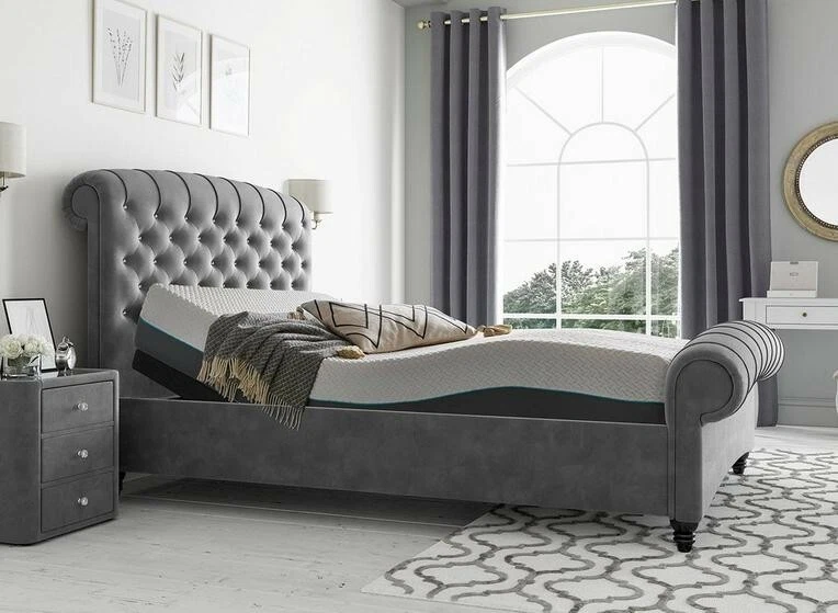 Super king bed frame and mattress Ellis Sleep Motion