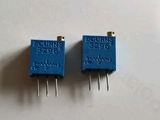 4x 3296 10R(Ω) Ohms 3 Pin DIP BOURNS Variable Resistors Trim Pots. NEW G9040 UK 