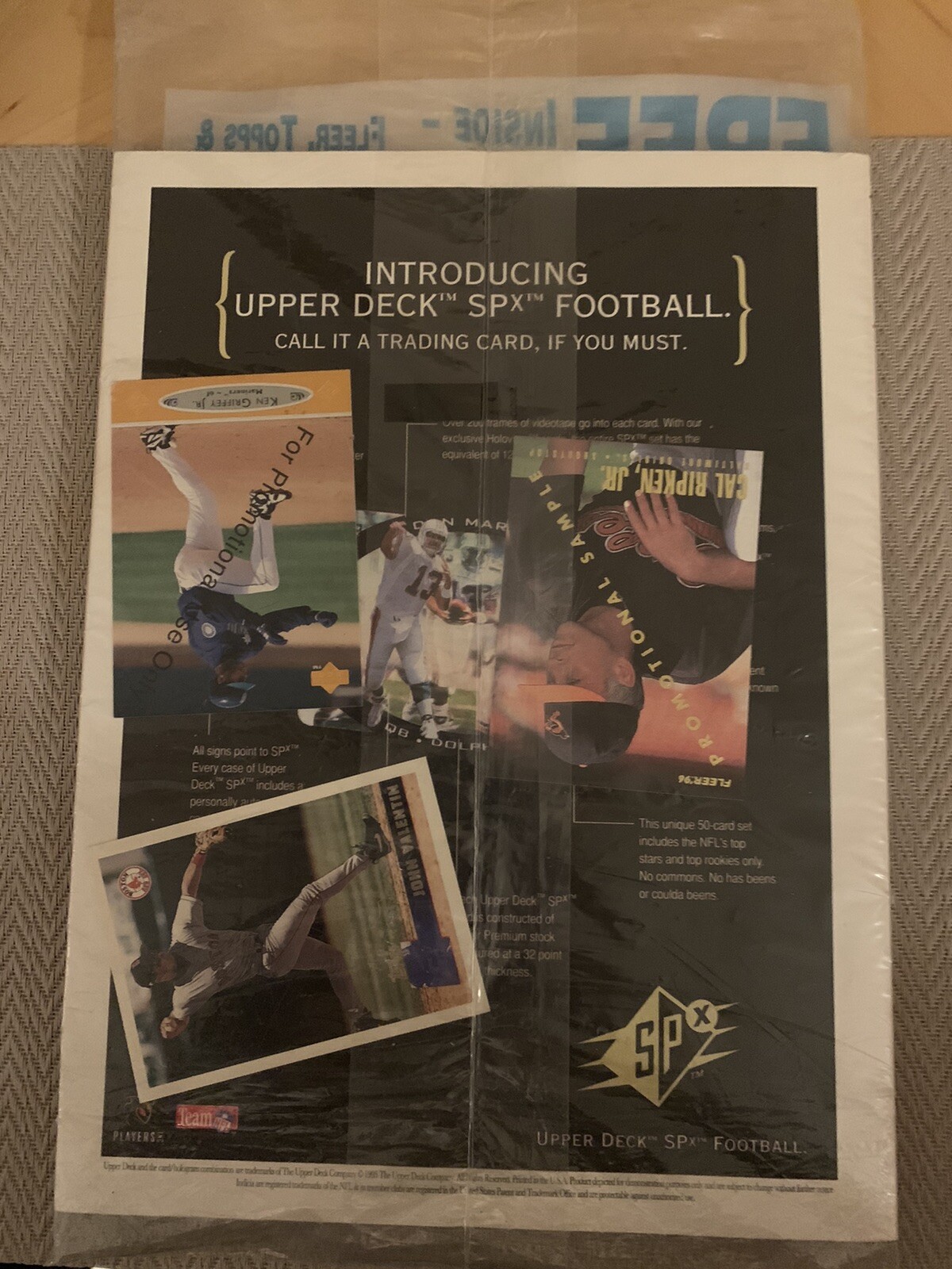 Sports Card Magazine April 1996 Ken Griffey Jr Factory Sealed includes