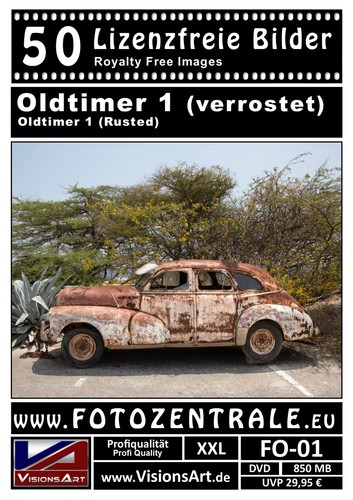 50 Lizenzfreie Profi-Bilder/Fotos Oldtimer Royalty Free Photoshop 850 MB UVP30,- - Afbeelding 1 van 2