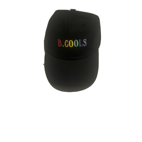 B. COOLS Baseball Hat, Cap Black 
