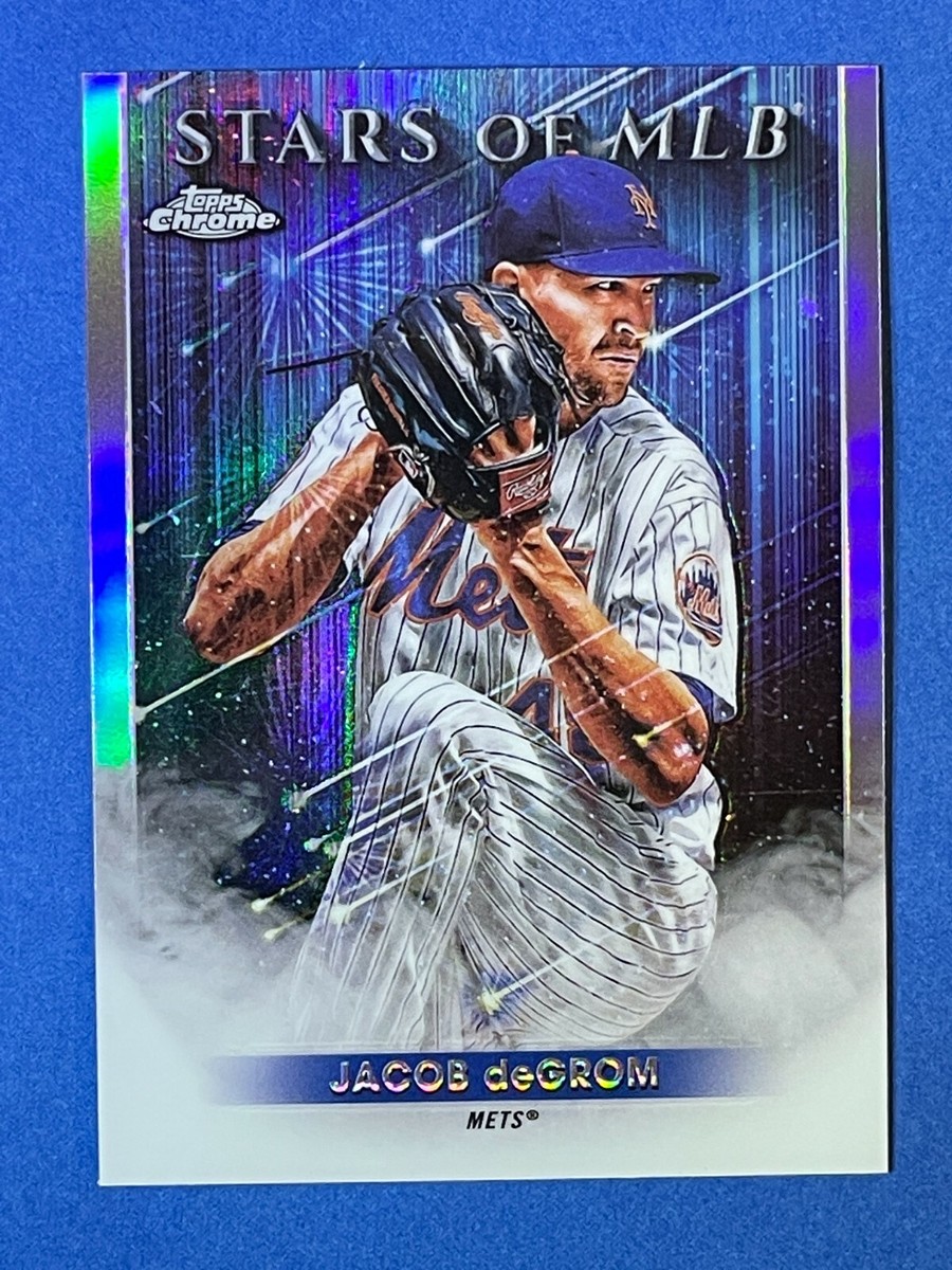 JACOB DEGROM 2022 Topps Series 1 Stars of MLB CHROME Insert #SMLBC