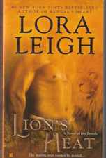 Lion's Heat A Novel of the Breeds Lora Leigh Paperback New