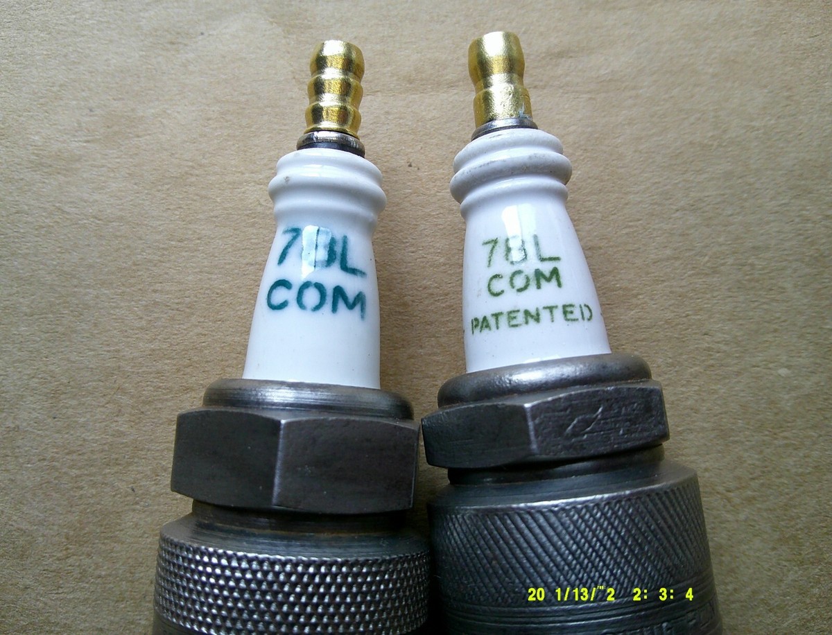 AC 78L SPARK PLUGS VINTAGE ORIGINAL TWO COLLECTORS NOS | eBay