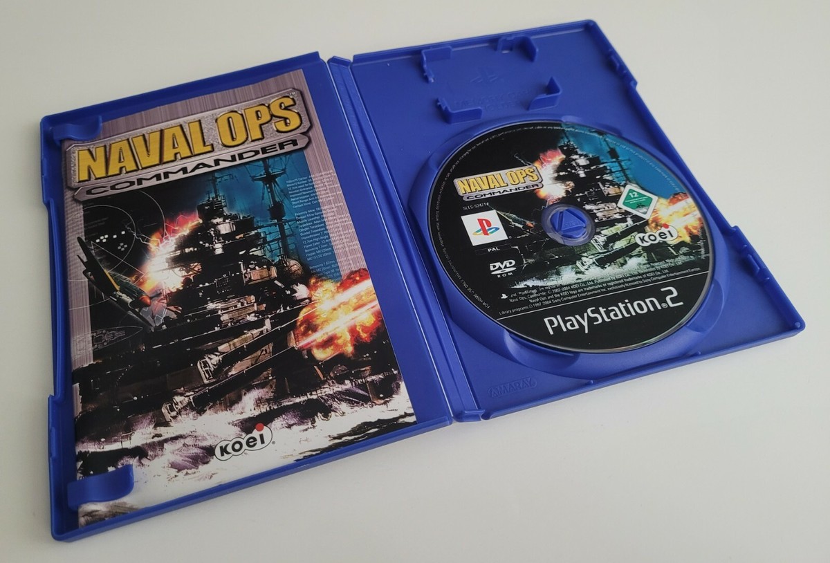 Naval Ops : Commander Sur PS2 – Complet, Bon état, Version PAL Anglaise