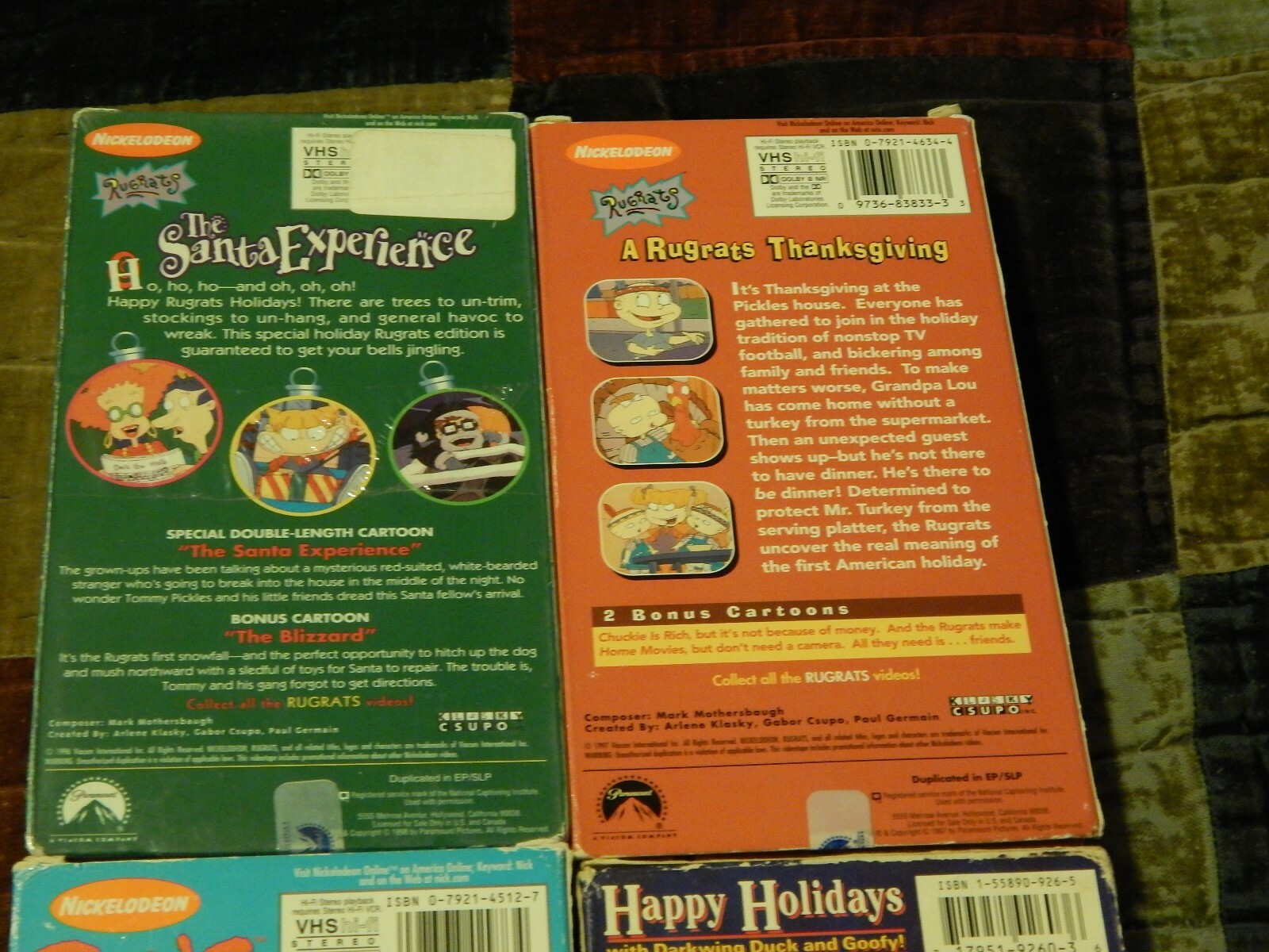 A Rugrats Thanksgiving/Xmas + Doug Christmas Story + Darkwing Duck