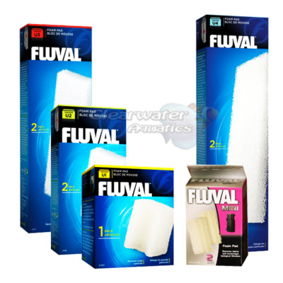 ORIGINAL FLUVAL U1 U2 U3 U4 INNENSCHWAMM MEDIEN FILTER SCHÄUME PAD FISCHBECKEN