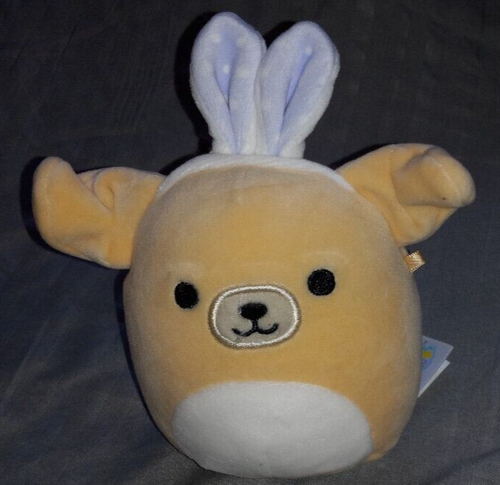 Squishmallows Easter Stevon The Dog With Bunny Ears 4.5" Plush