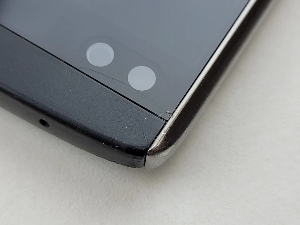 Conjunto de marco de pantalla táctil digitalizador LCD de fabricante de equipos originales pieza de repuesto para LG V10 VS990 Foto 2 de 4