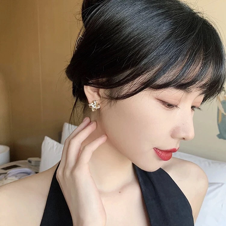 Aretes Argollas En Oro 14k Pendientes Joyería Fina De Moda Regalos Para Mujer Foto 3 de 4