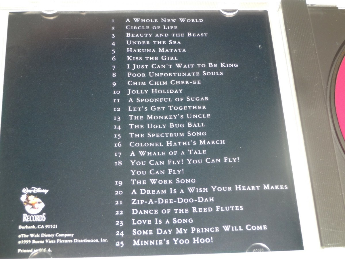CD Disney Classic Disney Volume I (2000 1hr12min Walt Disney