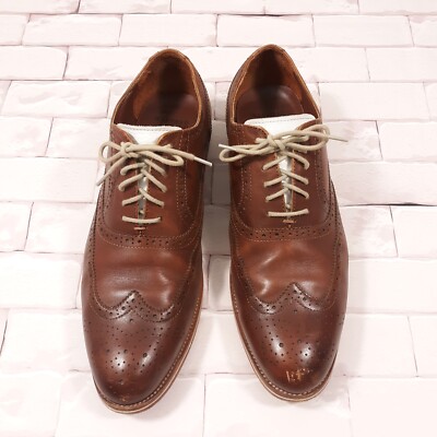 Warfield & Grand Oxford Wingtip Shoes Mens Size 11.5 Brown  display picture 3