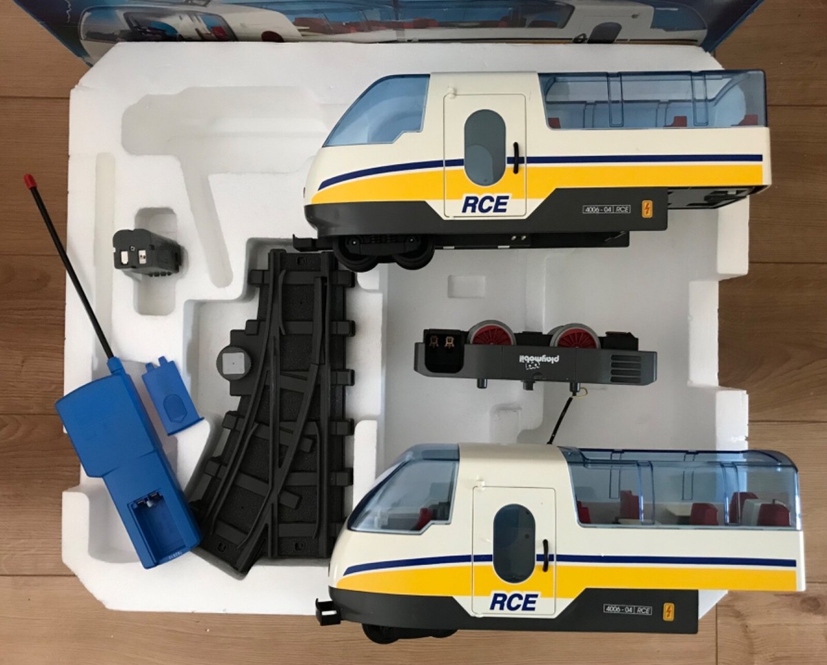 Playmobil RC Passenger Train Set 4011 G Gauge near complete in