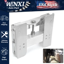Adjustable 4'' Set Back Aluminum Jack Plate Tool Silver Outboard Boat Motor